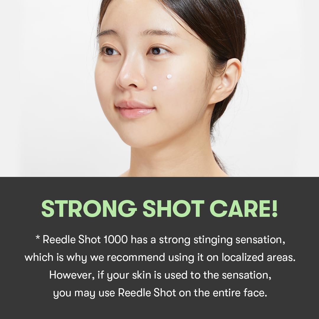 VT COSMETICS CICA Reedle Shot 1000 Essence, emballage compact idéal pour le voyage.