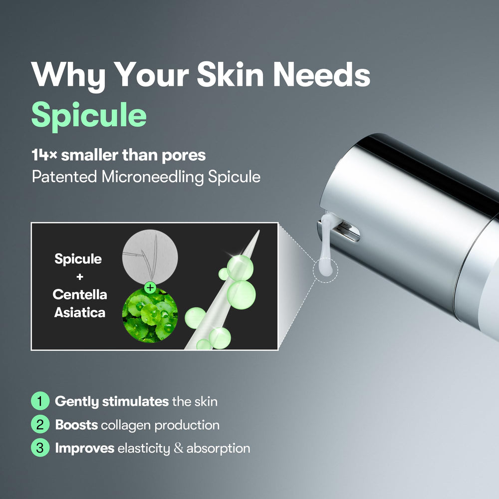 VT COSMETICS CICA Reedle Shot 700 — Effet glass skin potentiel après usage.