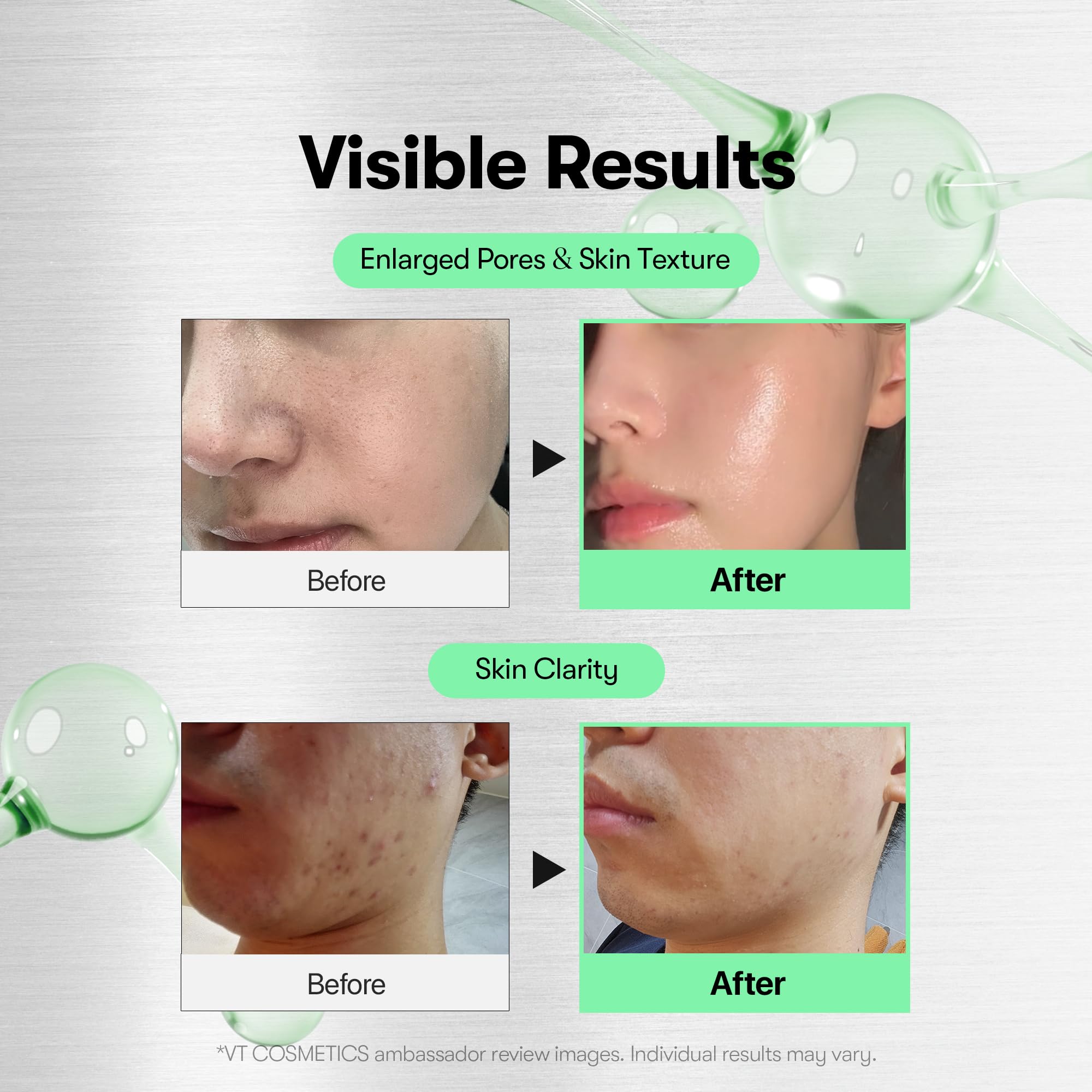 VT COSMETICS CICA Reedle Shot 700 — Texture fluide et absorption rapide.
