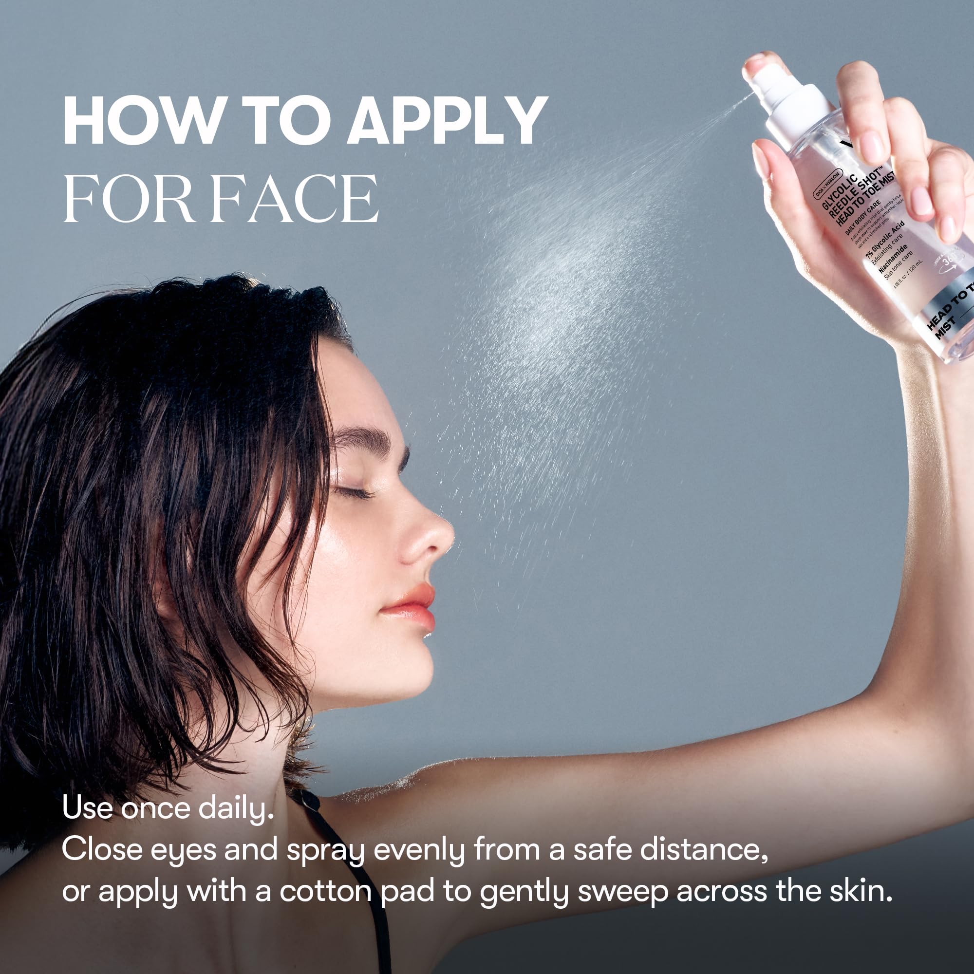 VT COSMETICS KP skin texture softening mist for keratosis pilaris areas