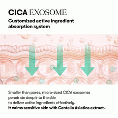 VT COSMETICS PDRN Cica Exosome Ampoule renforce la barrière cutanée et l'hydratation