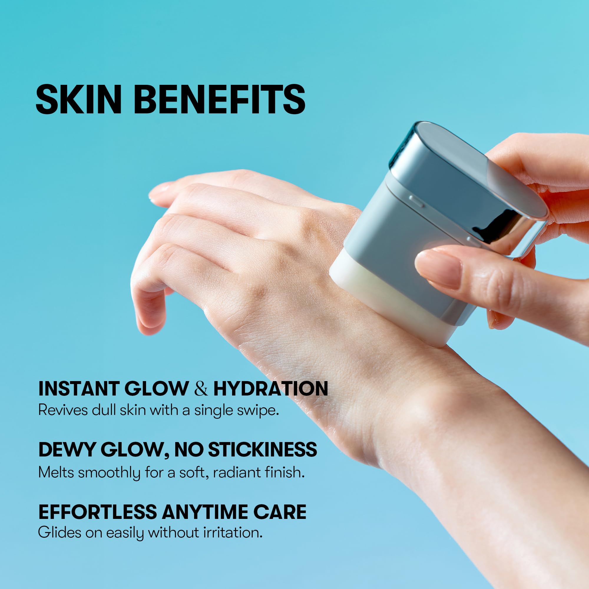 retouches quotidiennes avec le PDRN Essence Stick Balm en déplacement