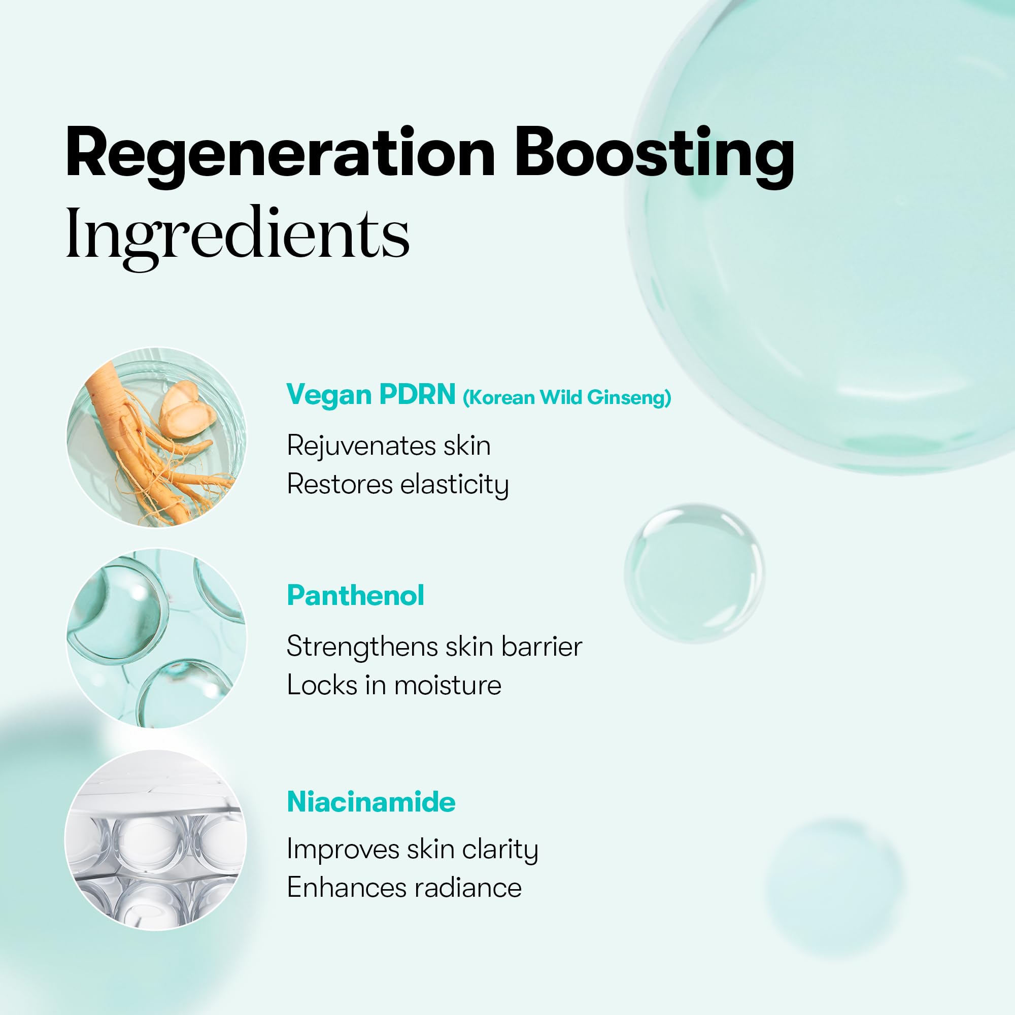 VT COSMETICS PDRN Hydrogel Adhérence Optimale : diffusion des actifs améliorée.