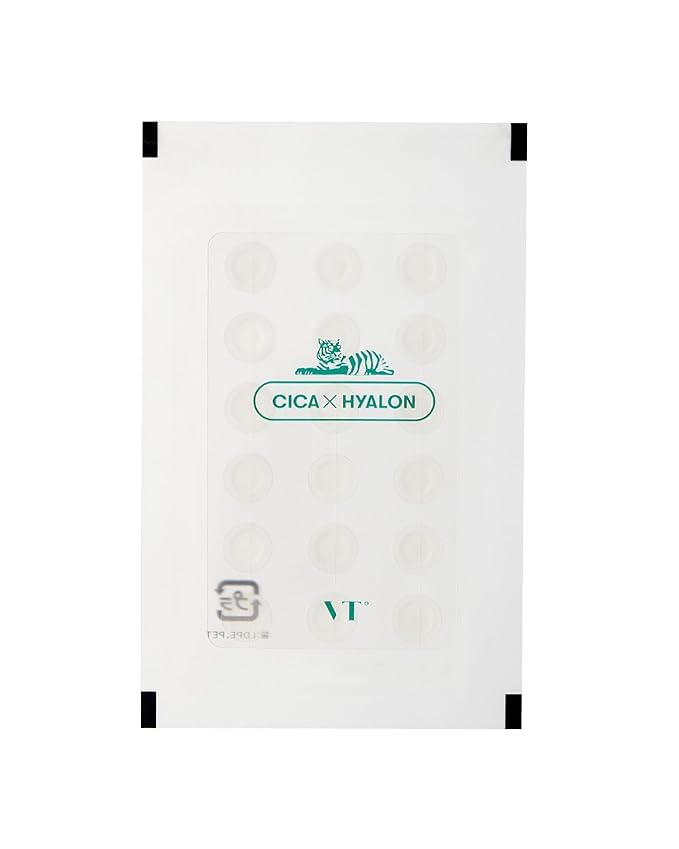 Patch VT COSMETICS Pro CICA Centella de 12 mm pour zones plus grandes et protection discrète