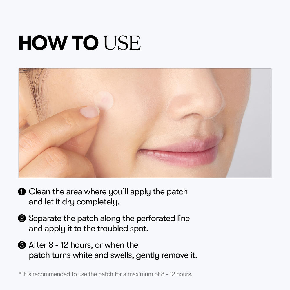 VT COSMETICS Pro CICA Pansement — tailles multiples incluses pour petits et grands boutons.