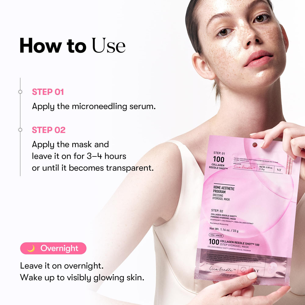 VT COSMETICS Reedle Shot 100 – expérience spa à domicile avec texture hydrogel luxueuse