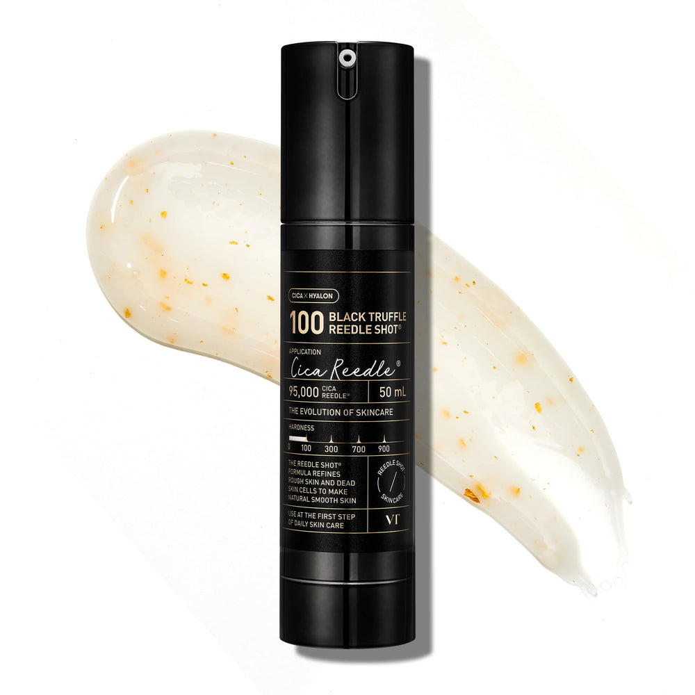 VT COSMETICS Reedle Shot Truffe Noire Bouteille 50 ml, éclat et soin ciblé.