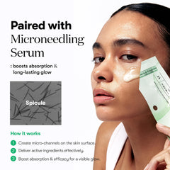 Adhérence faciale assurant diffusion homogène des actifs sur le visage.