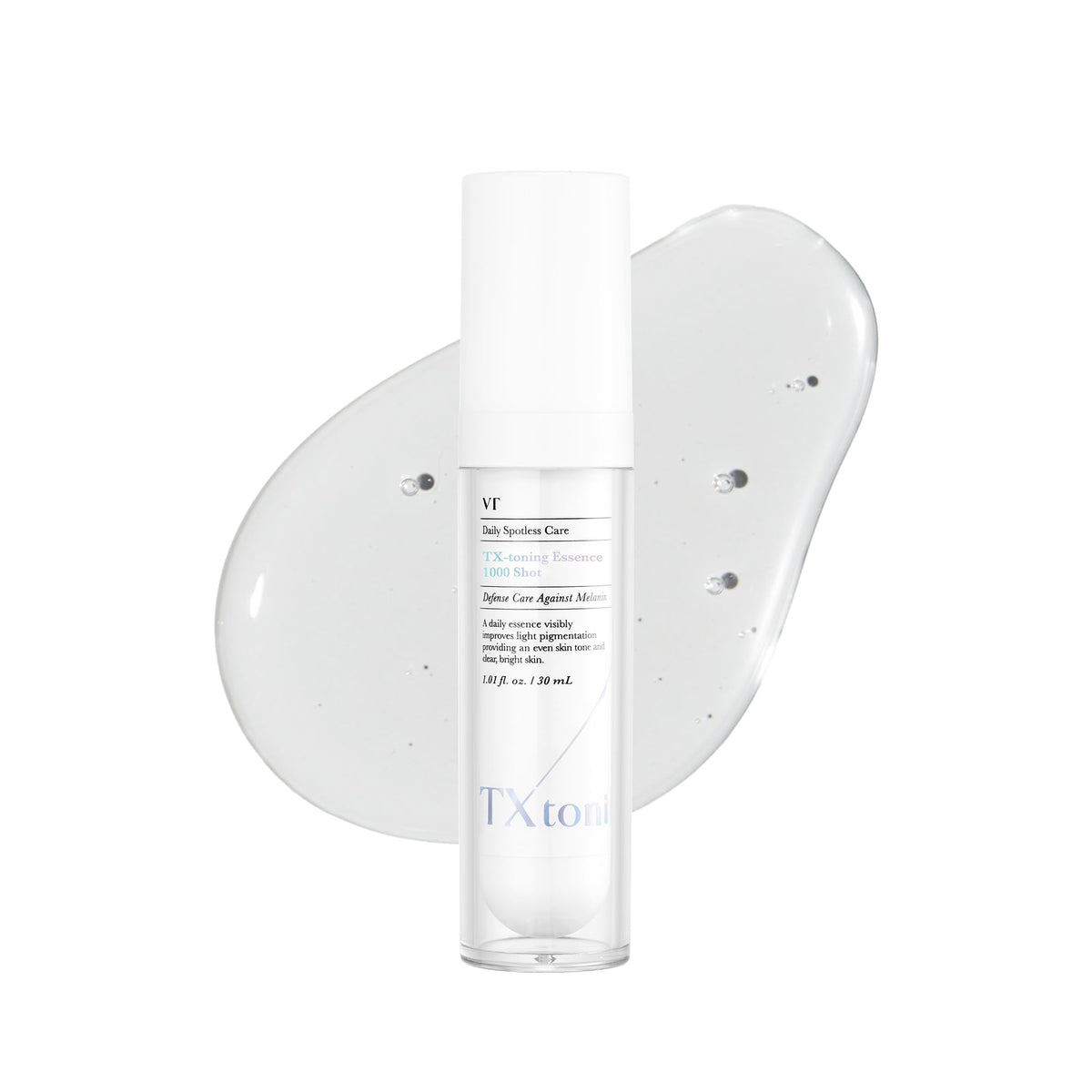 VT COSMETICS TX Essence tonifiante – Flacon élégant favorisant hydratation et préparation cutanée