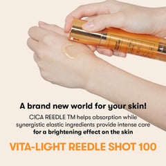 VT COSMETICS Vita-Light Reedle Shot – serum gel clair et hydratant pour peau fraîche.