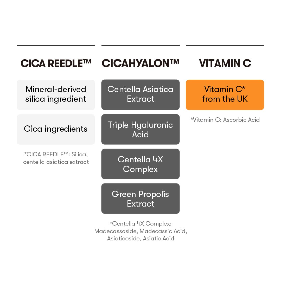 VT COSMETICS Vita-Light Reedle Shot – texture gel clarifiante et hydratante pour la peau.