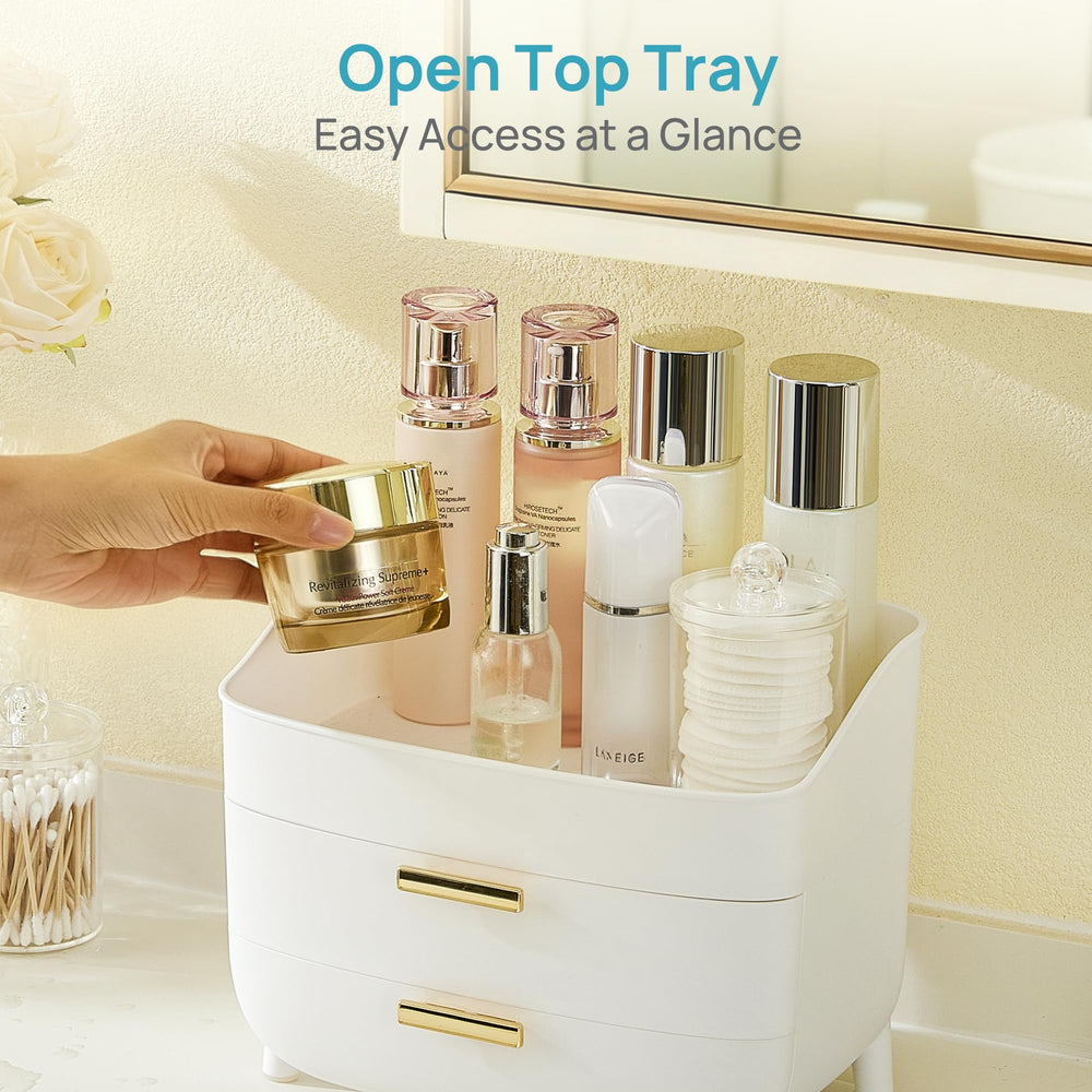 Vtopmart Base antiderapante assure stabilité sur plan de toilette.