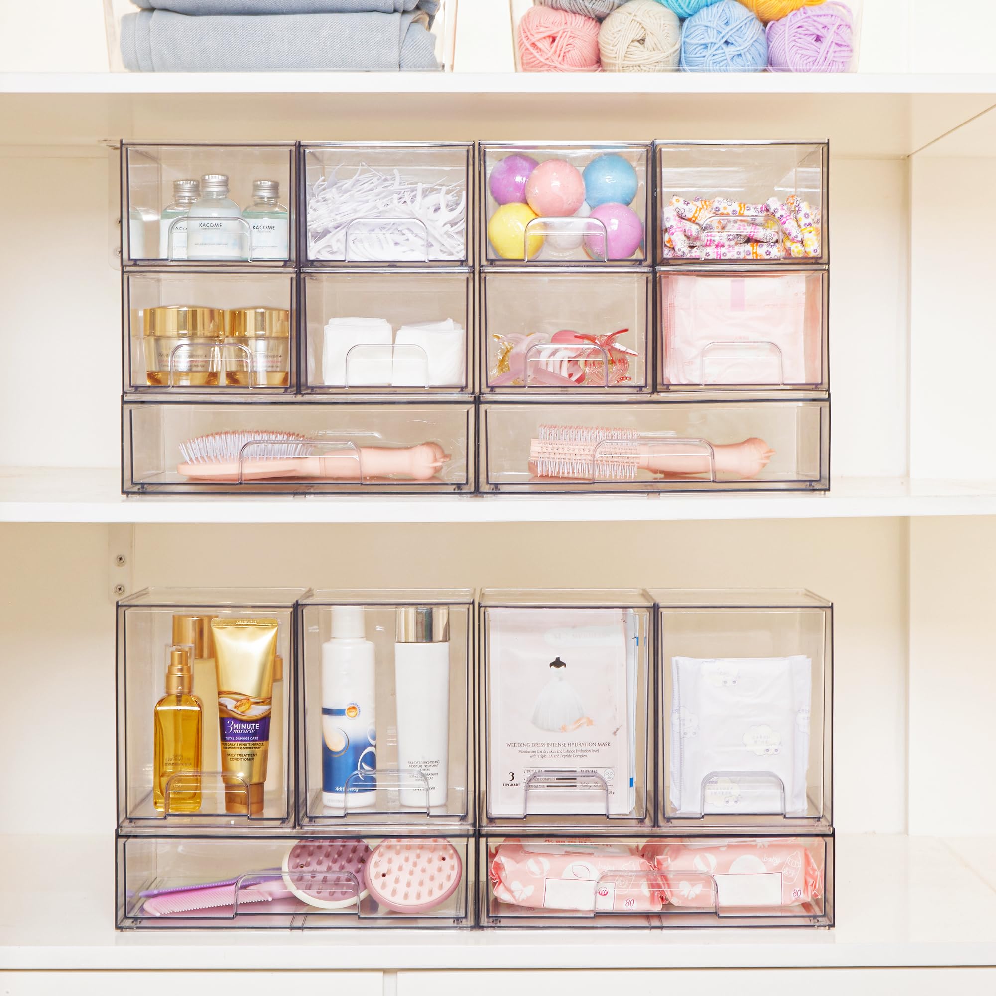 Vtopmart rangement soins visage plan de toilette, acces rapide.