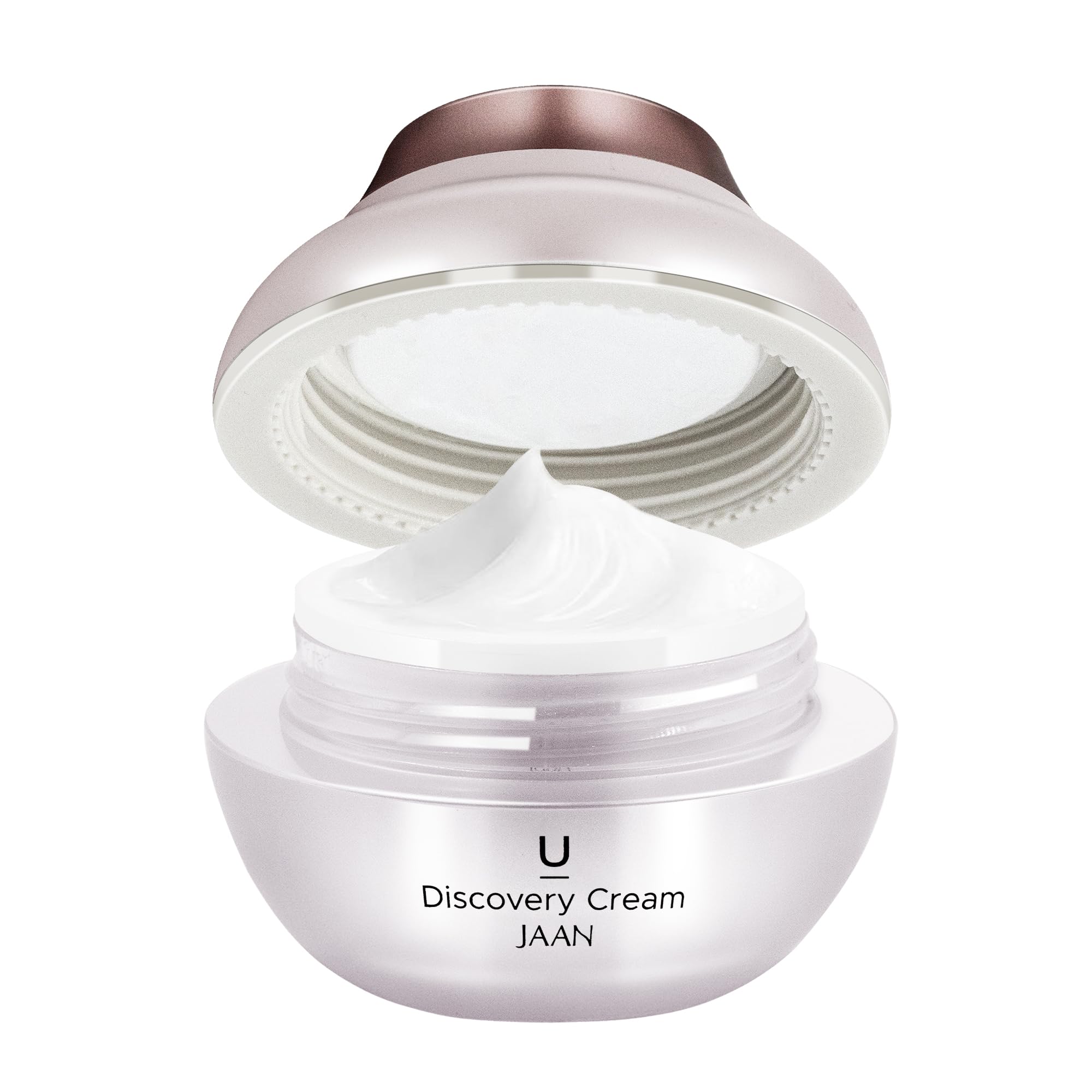 Le flacon vurfoo JAAN et sa crème éclaircissante pour le visage.