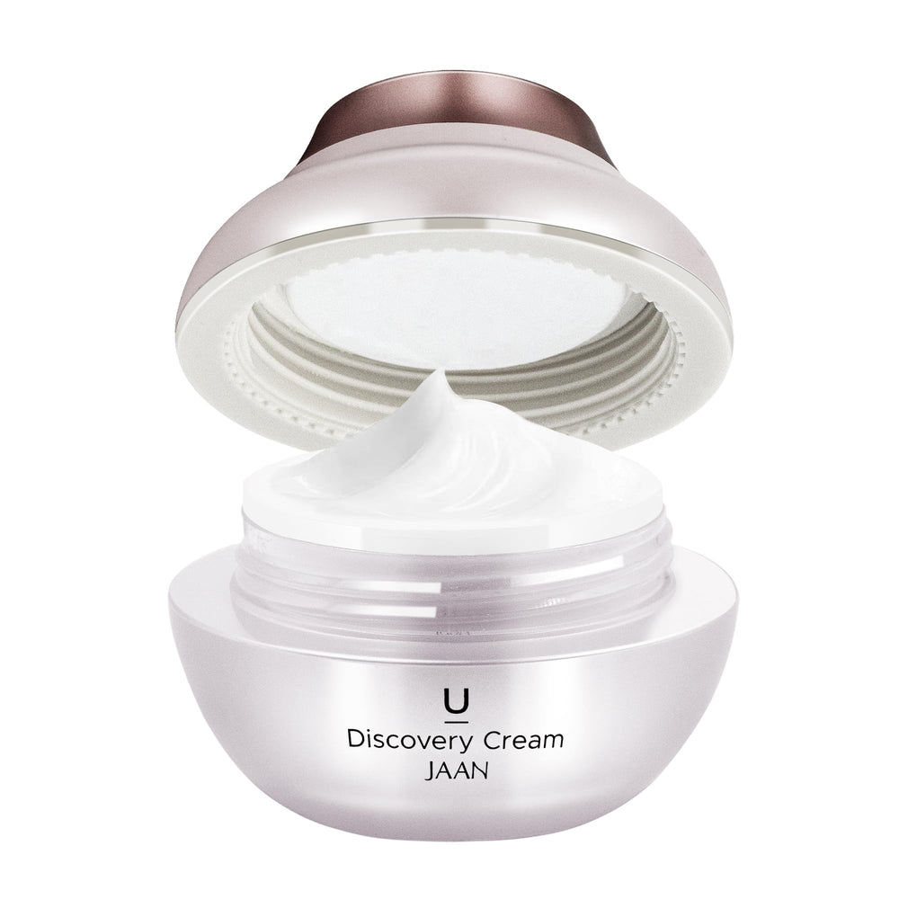 Le flacon vurfoo JAAN et sa crème éclaircissante pour le visage.