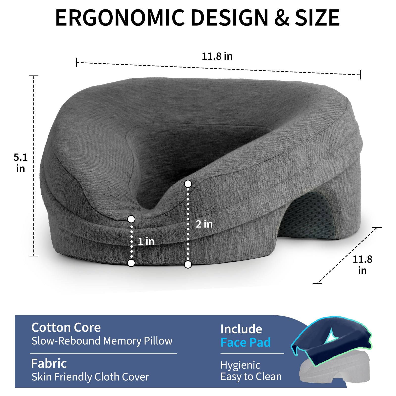 VVB appui-visage-prone-ergonomique: alignement neutre et confort durable