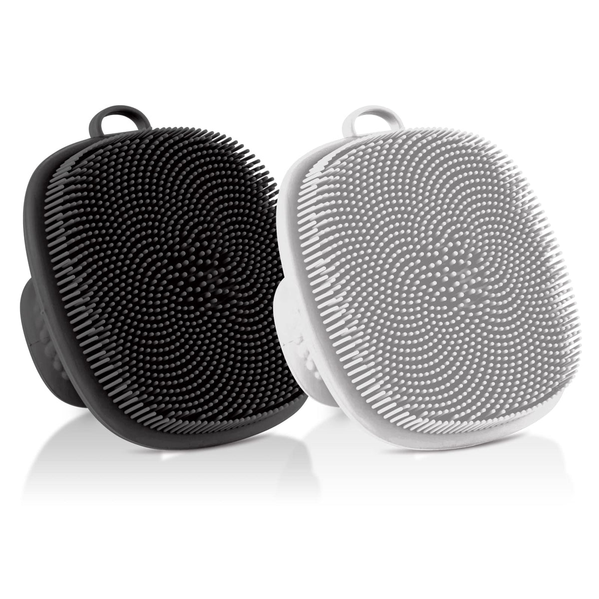 Brosse visage VWMYQ en silicone, lot 2, nettoyage en douceur pour pores moins visibles.