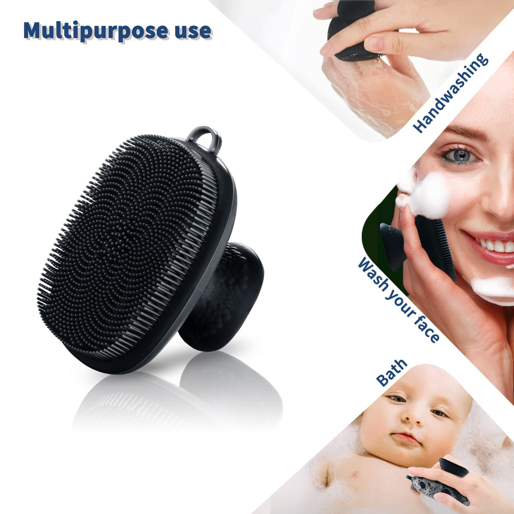 VWMYQ Face Scrubber poignee antidérapante pour massage sûr