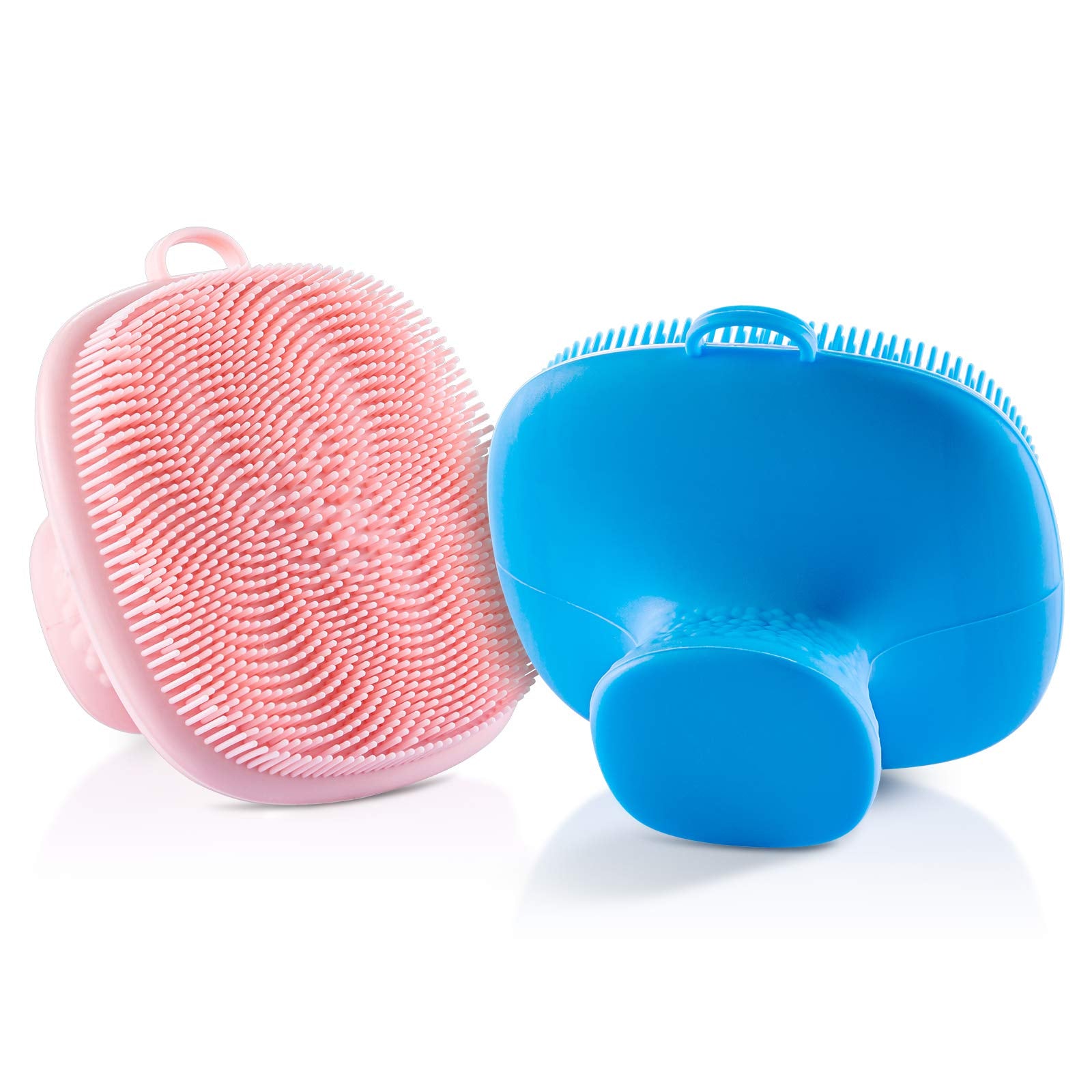 Brosse visage silicone VWMYQ bleu, douceur et nettoyage en profondeur.