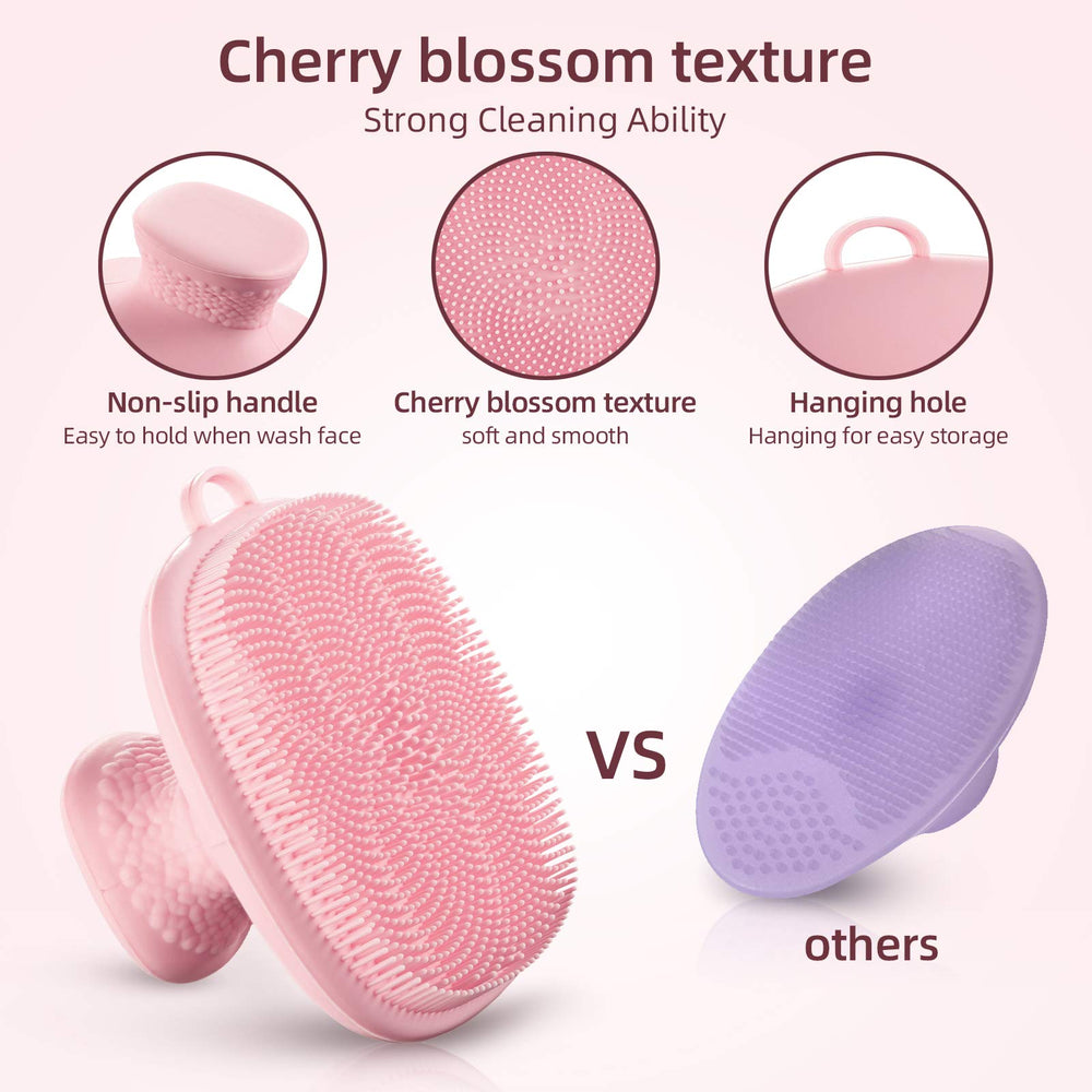 Brosse visage silicone VWMYQ focus pores, nettoie en profondeur.