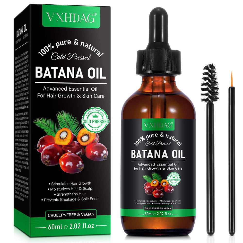VXHDAG Batana Oil : bouteille 60 ml prête à nourrir les cheveux.