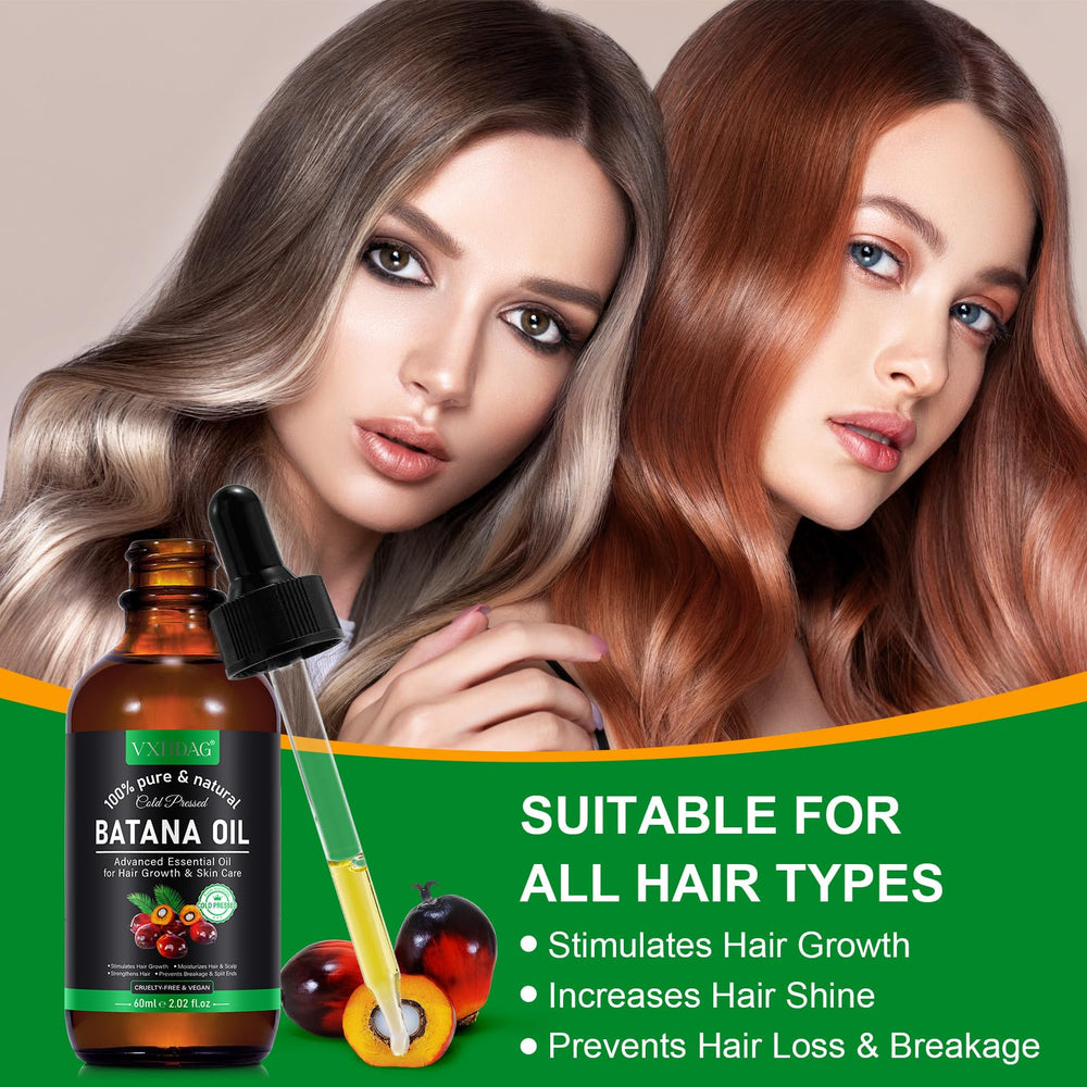 VXHDAG Batana huile - routine beauté quotidienne sans produits chimiques