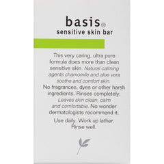 Vxoyo Basis barre nettoyante pour peau sensible, formulation sans parfum.