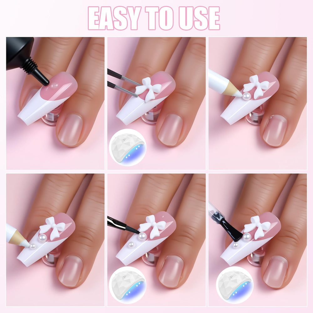 VYNELLE noeuds - motifs ongulaires pour un nail art raffiné