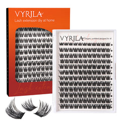 VYRILA ensemble de cils 132 pièces: prêt à offrir un effet 3D durable.