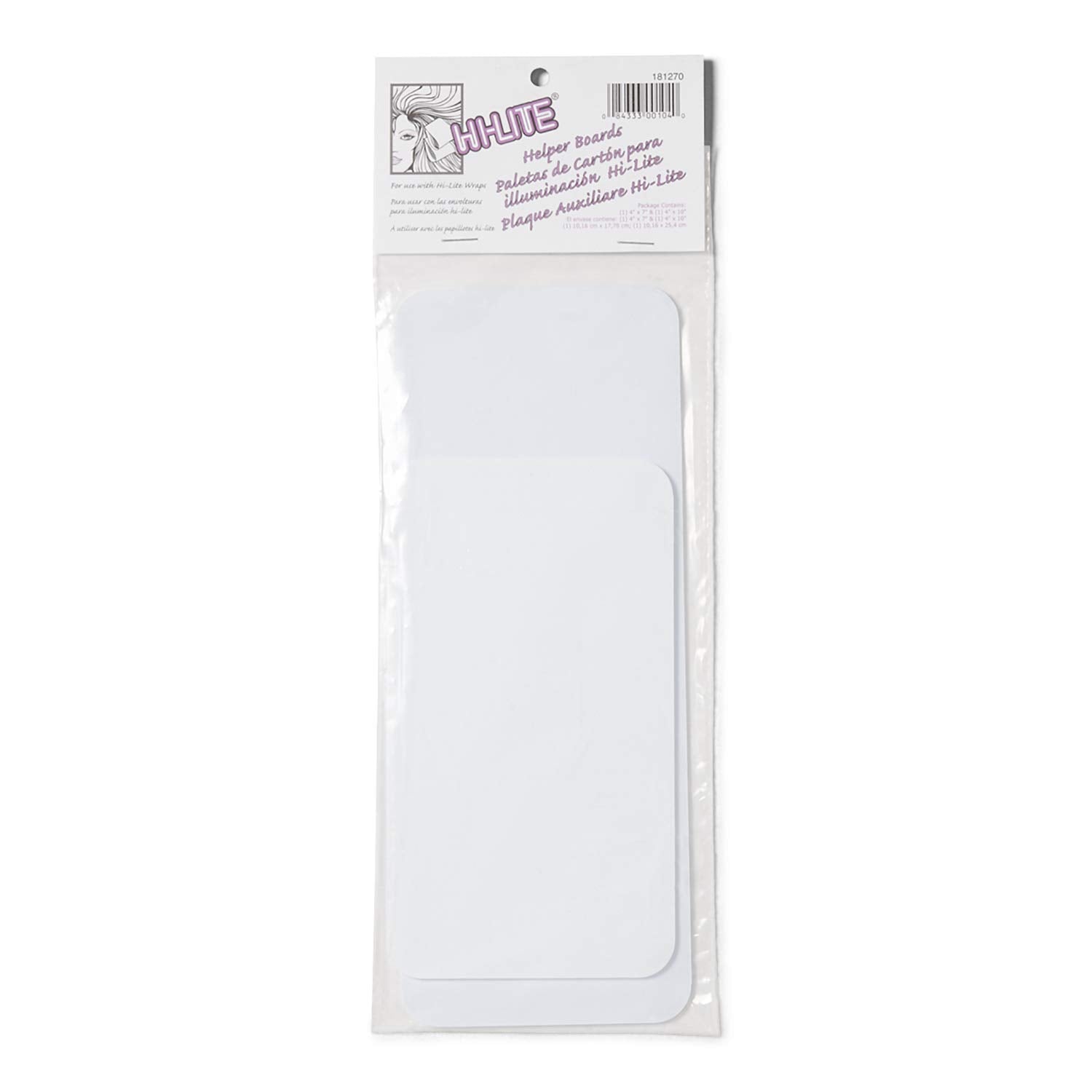 W. R. Rayson Hi-Lite Helper Boards kit de mèches, deux tailles, application plus propre à domicile