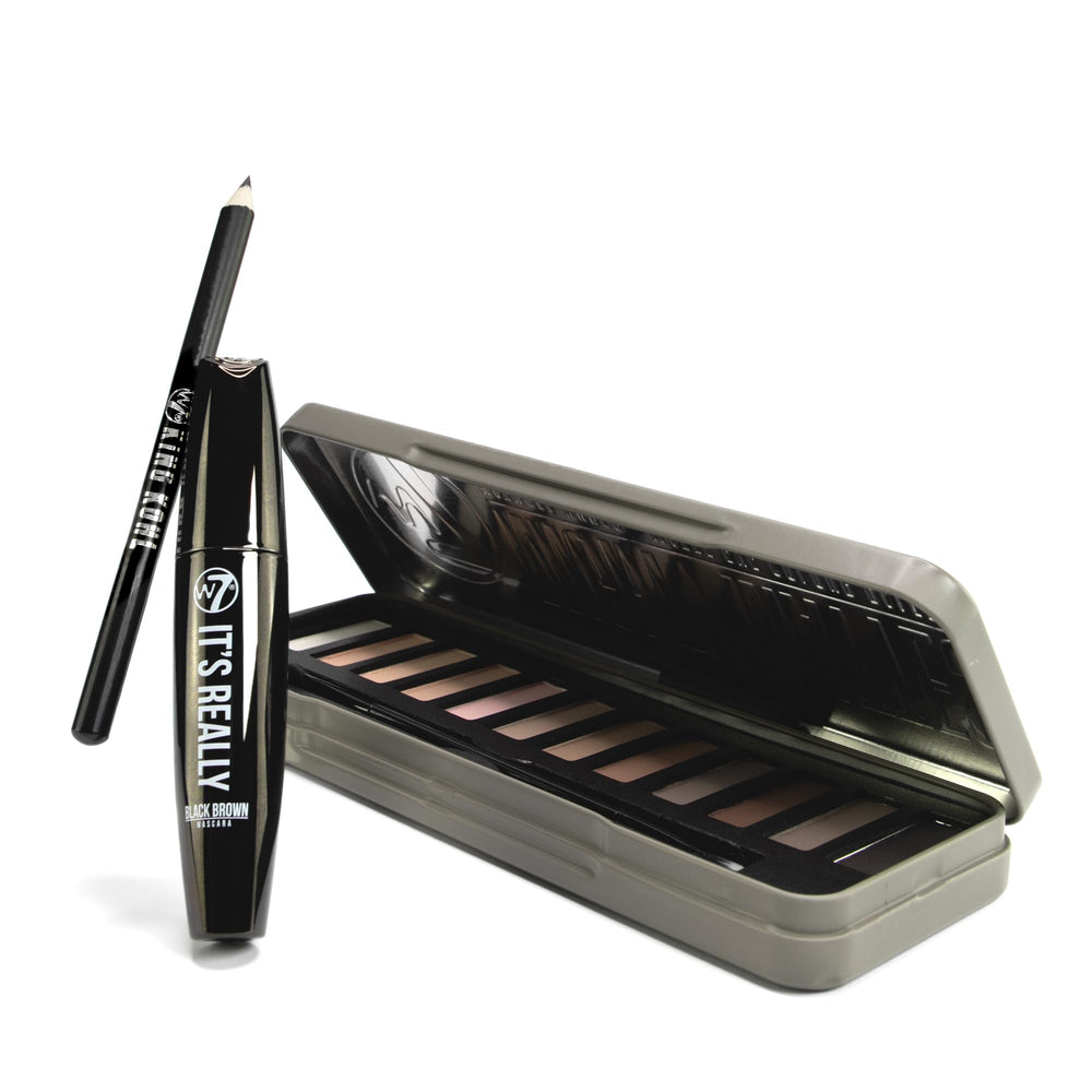 Réalisez un maquillage jour ou nuit avec le coffret W7, facile.