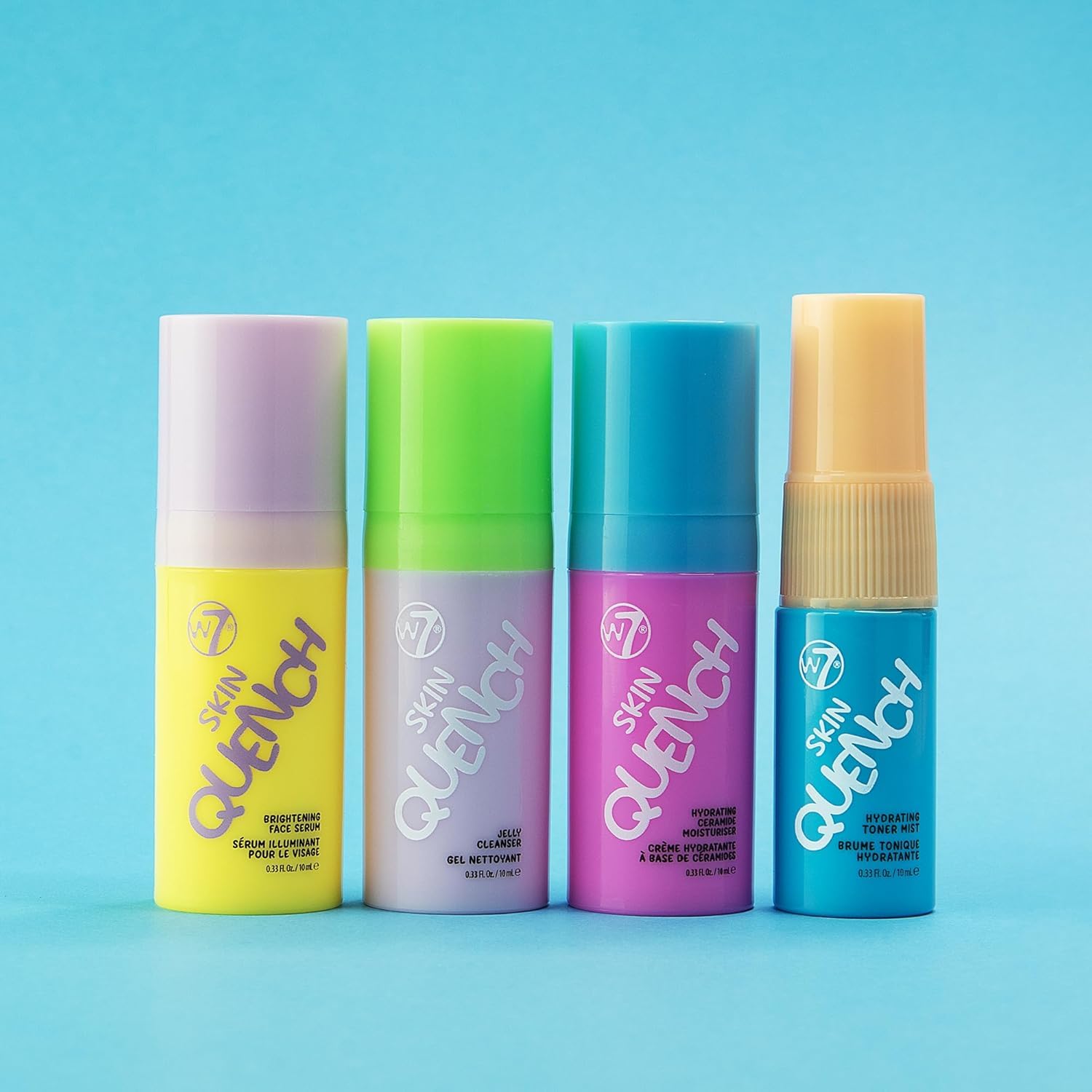 Gel d’aloe mini W7 Skin Quench Cuties, fraîcheur et hydratation