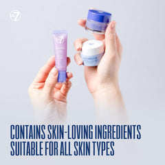 Exfoliant lèvres au sucre W7 Sweet Dreams révèle des lèvres douces.
