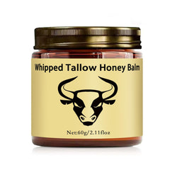 WAESKI beef tallow lavender balm jar showing label for deep moisturization.