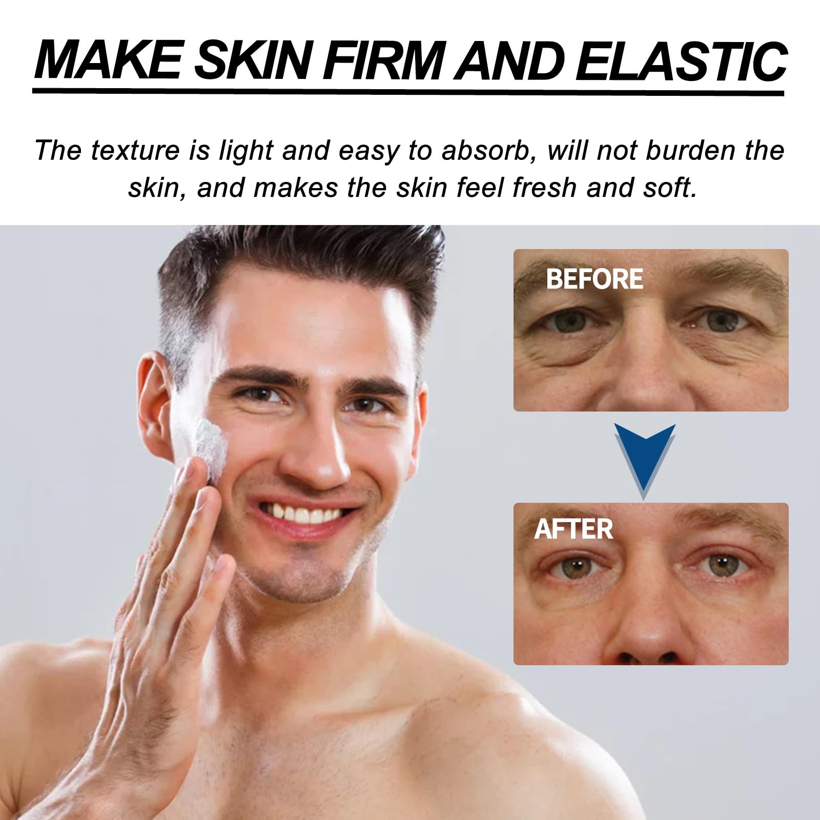 WAESKI crème-visage-homme-absorption-rapide: pénètre rapidement sans fini gras.