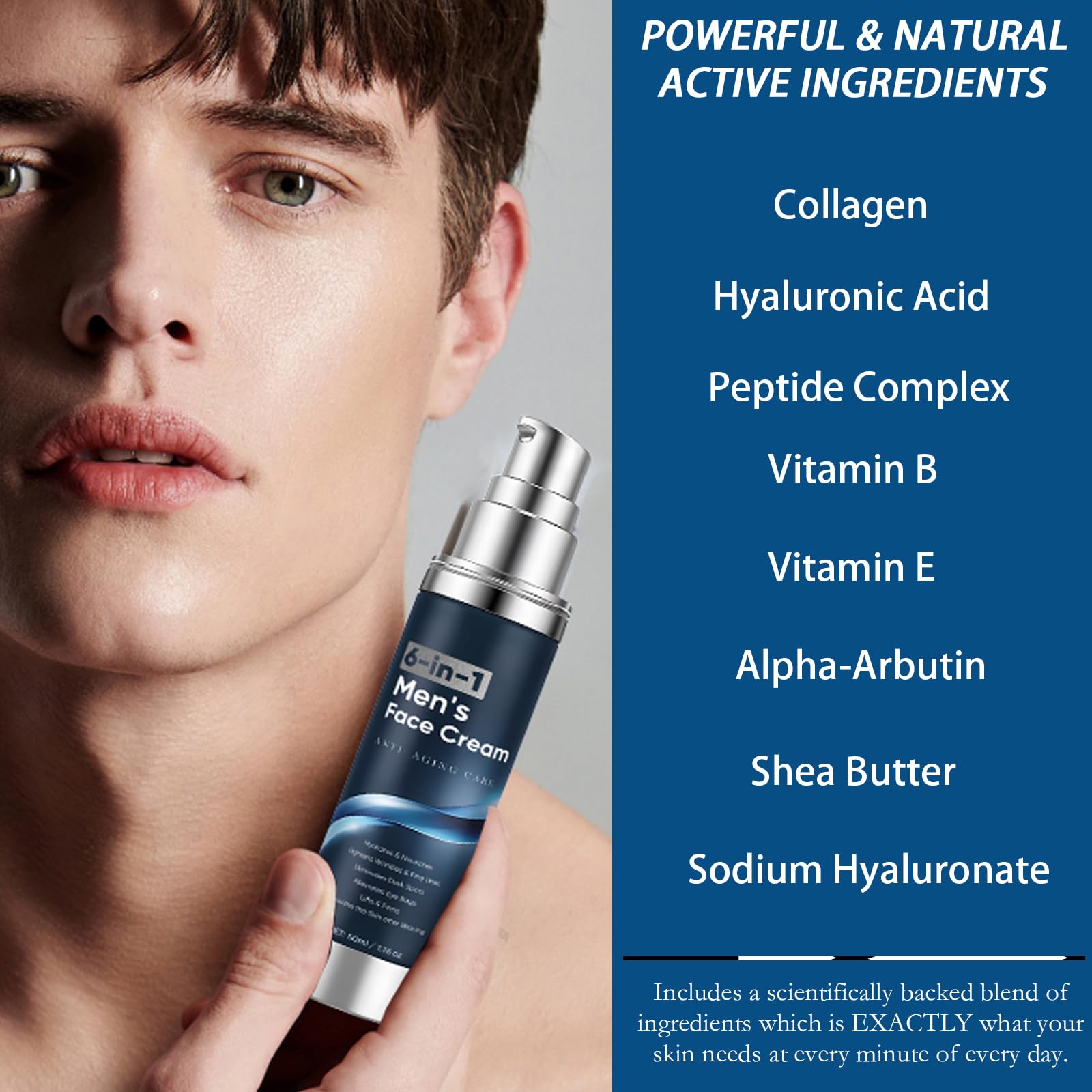 WAESKI crème-visage-homme-application-quotidienne: soin quotidien pratique.