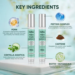 Waeski PDRN Ampoule capillaire – composition botanique nourrissante pour les racines.