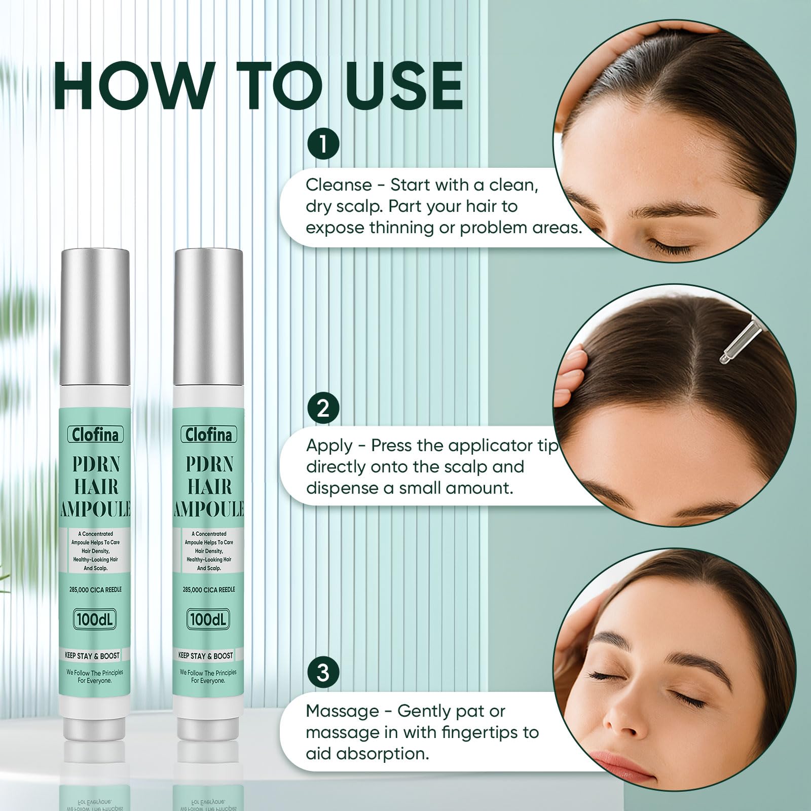 Waeski PDRN Ampoule capillaire – routine quotidienne facile à intégrer.