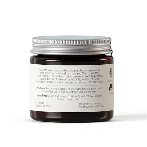 Baume Allora au suif de boeuf et huile de jojoba, douceur pour peaux sensibles