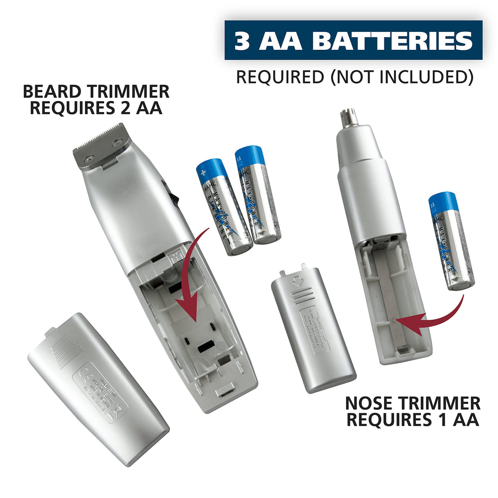 Rasoir nez et oreilles Wahl 5537-420 inclus