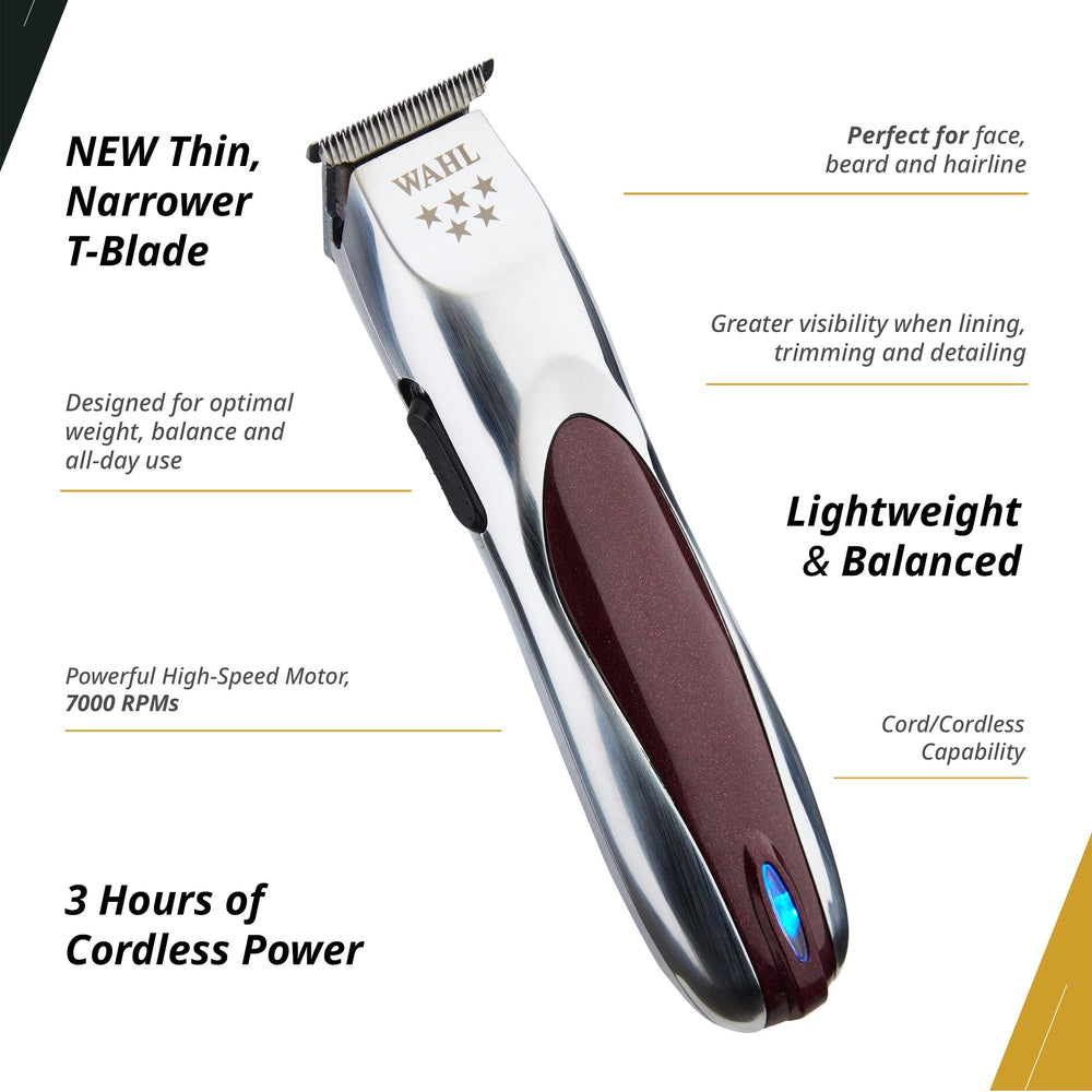 Wahl Professional Align Trimmer autonomie 180 minutes pour sessions prolongees