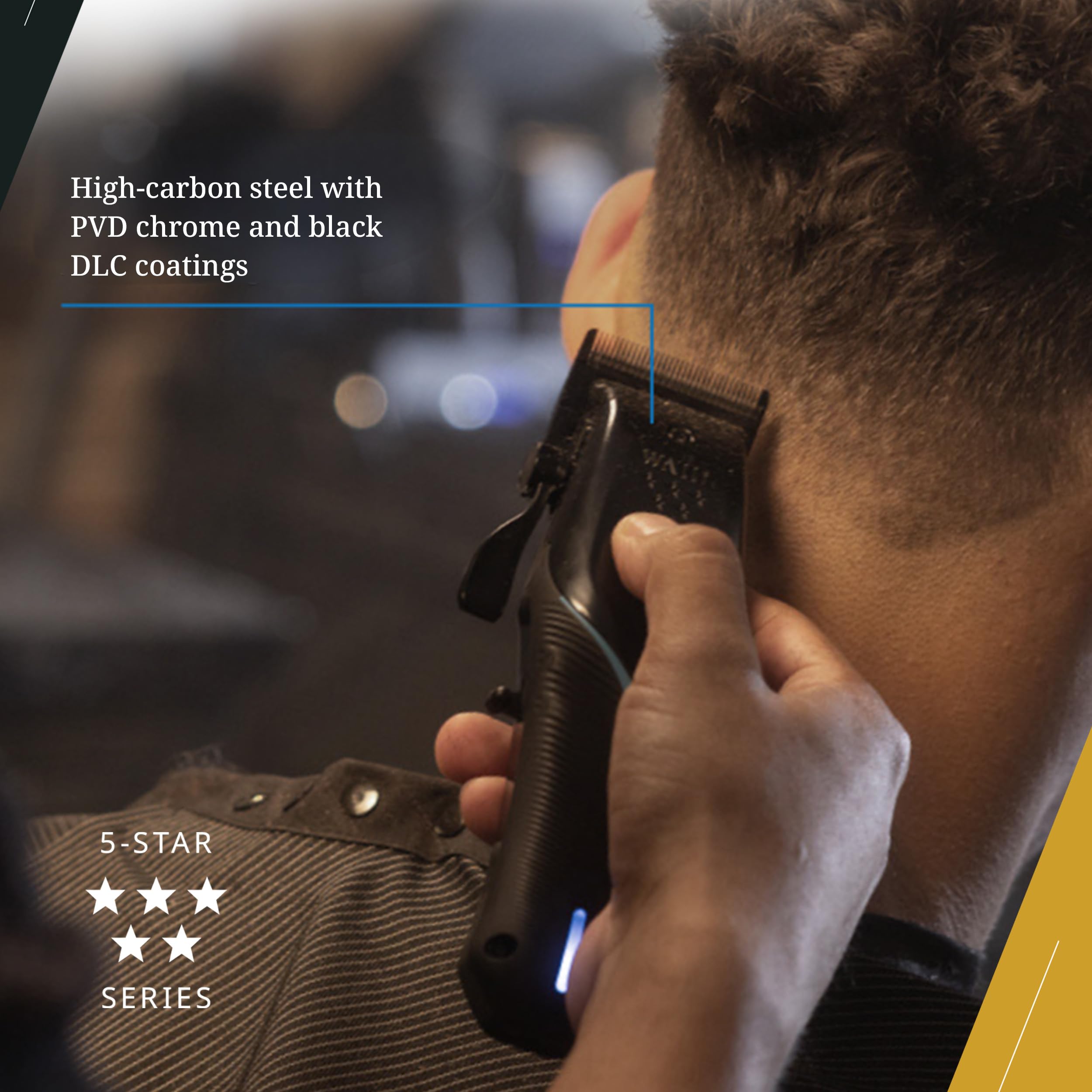 Compatibilité avec Wahl 5-Star Vapor, prêt pour sessions professionnelles.
