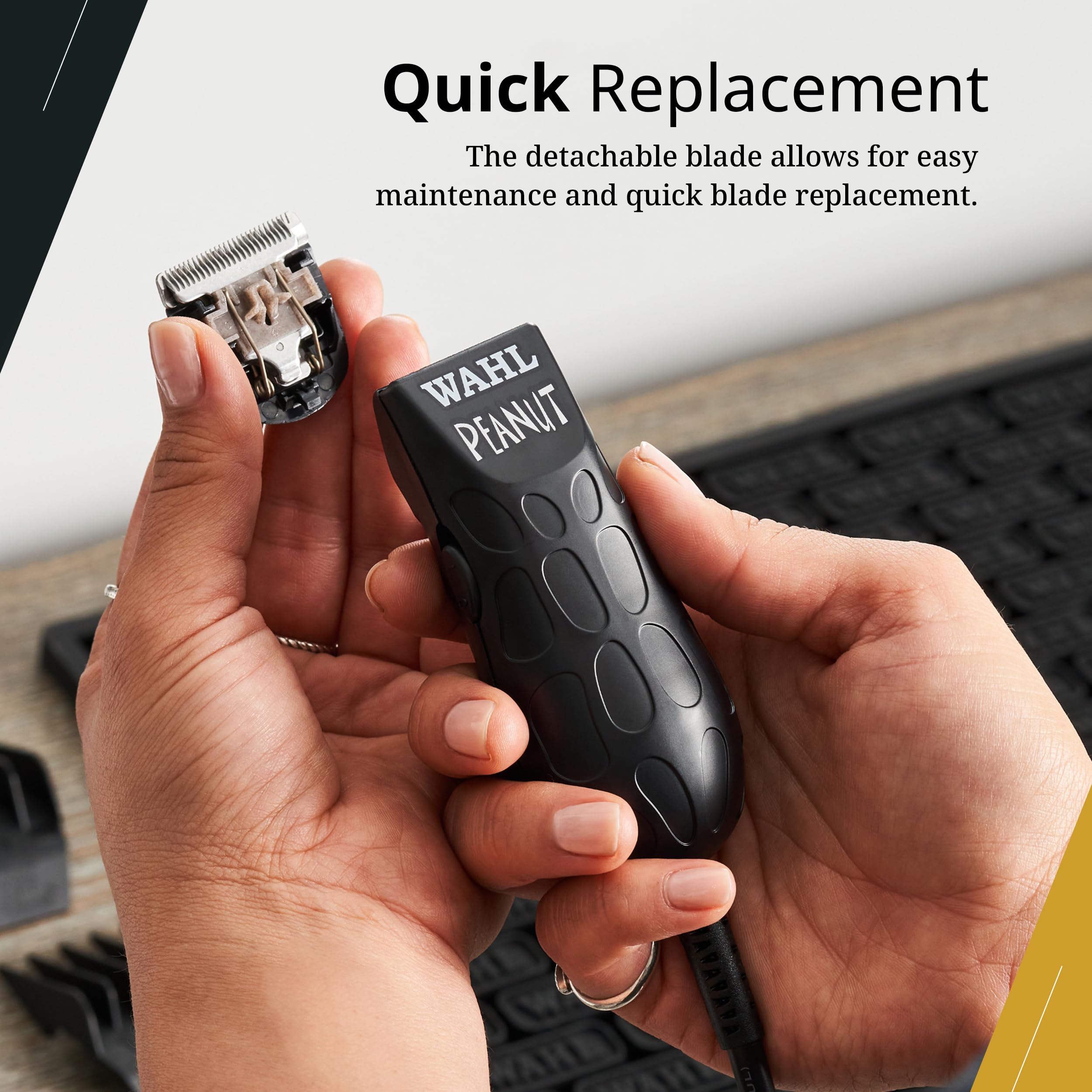 Lame compatible avec le modèle Peanut par Wahl Professional pour un ajustement sûr