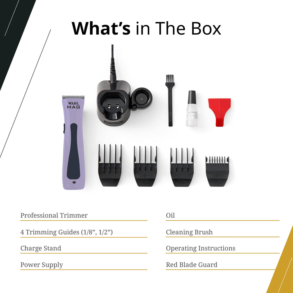 Wahl Professional Sterling MAG huile et brosse de nettoyage: entretien simple pour longévité.