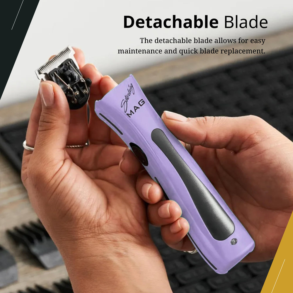 Wahl Professional Sterling MAG quatre guides de coupe: polyvalence pour différents styles.