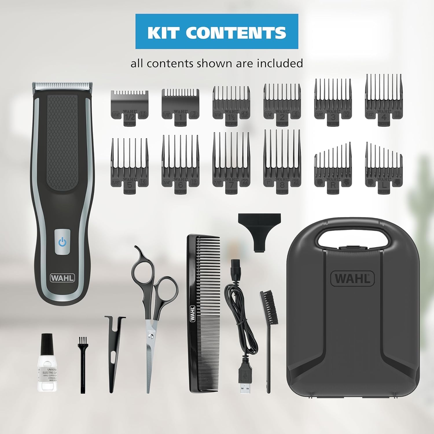 Wahl Self-Cut Pro: kit entretien à domicile pour soin rapide.