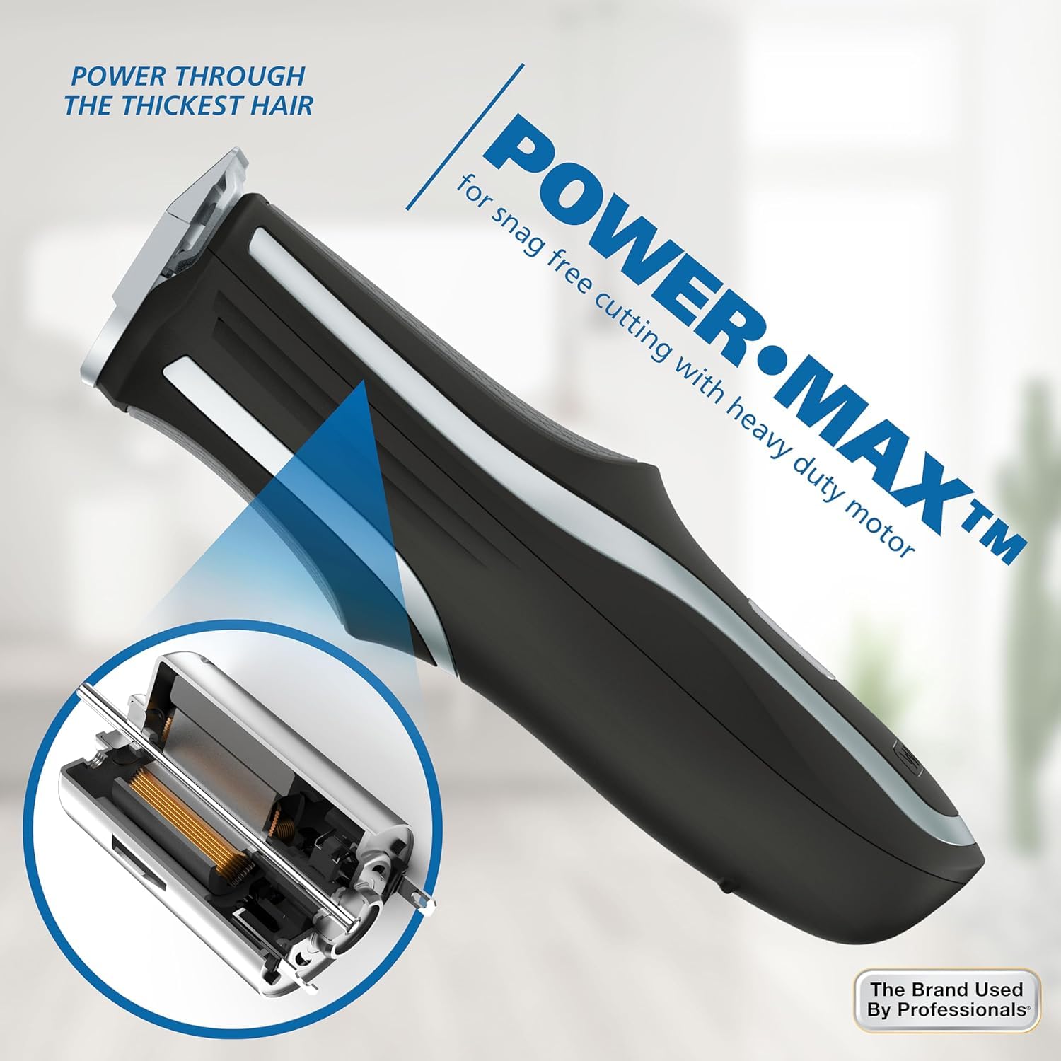 Wahl Self-Cut Pro: utilisation sans fil pour plus de flexibilité.