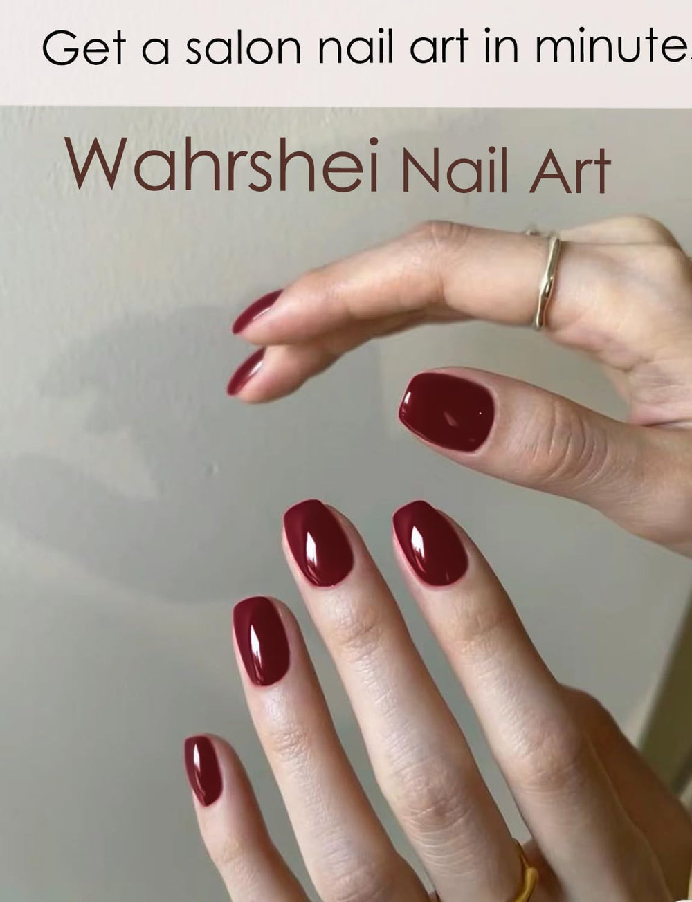Wahrshei Ancora Red Wrap fini brillant et durable après cuisson.