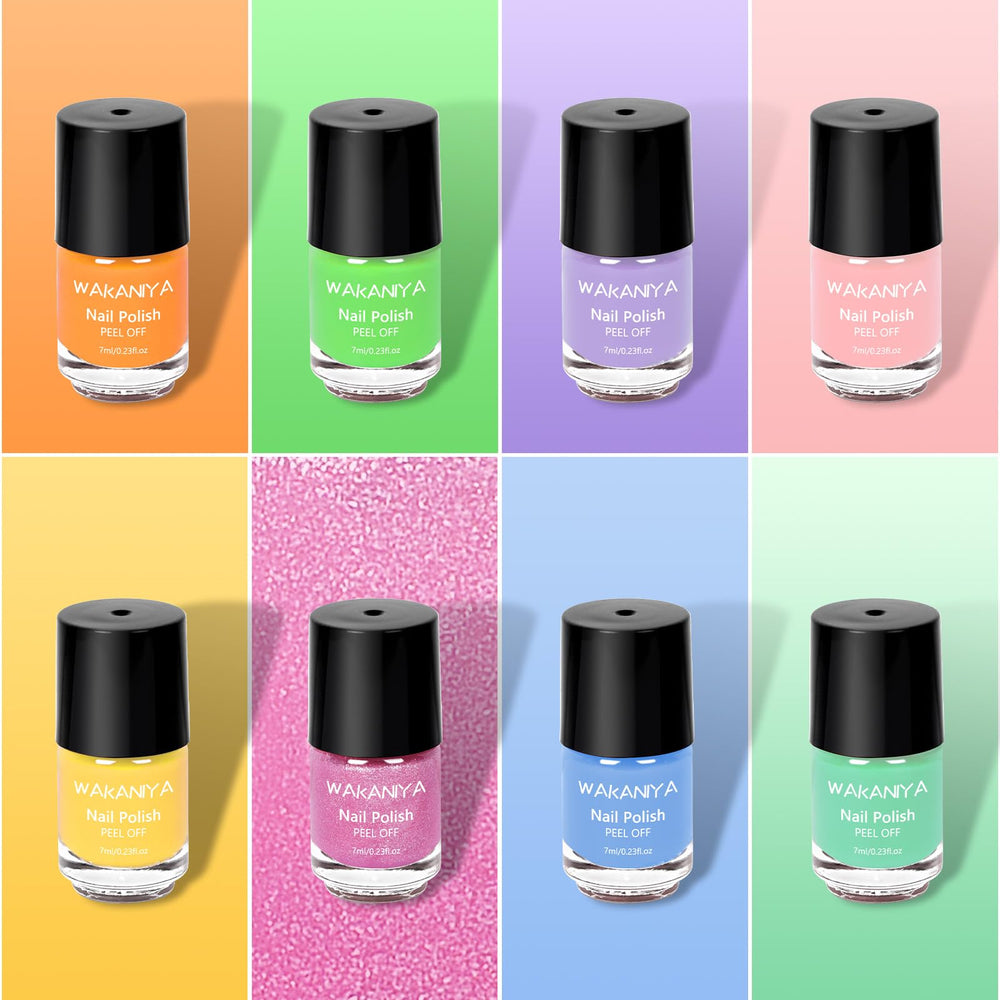 Accessoires wakaniya: stickers et gemmes pour embellir ongles et visage.