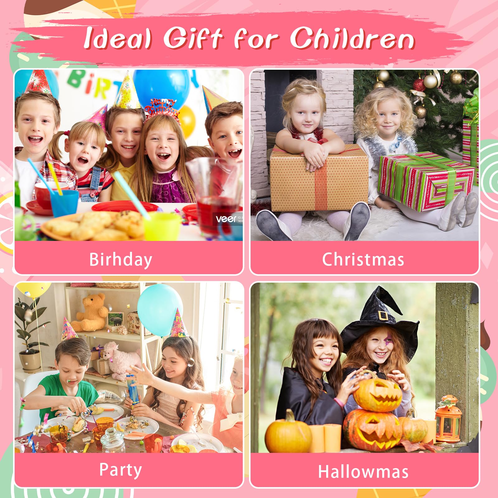 wakaniya ensemble cadeau vernis enfant, kit créatif pour exprimer sa personnalité